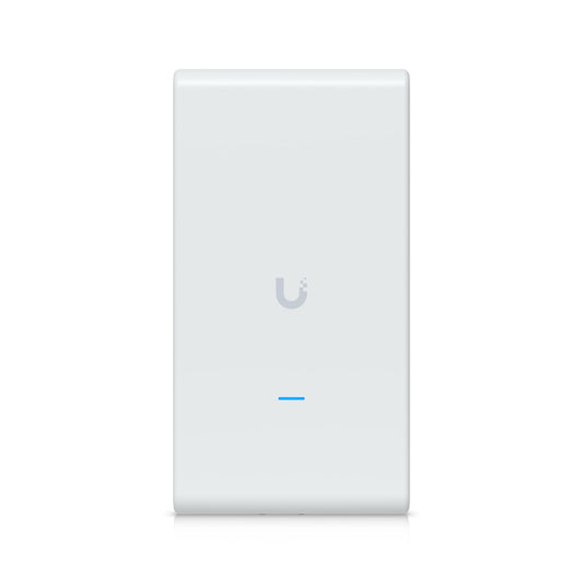 Ubiquiti U6 Mesh ProIndoor/Outdoor WiFi 6 AP,4 Spatial Stream,An Integrated Super Antenna& Gigabit Passthrough Port,PoE Power,185 m² Coverage, U6-Mesh-Pro