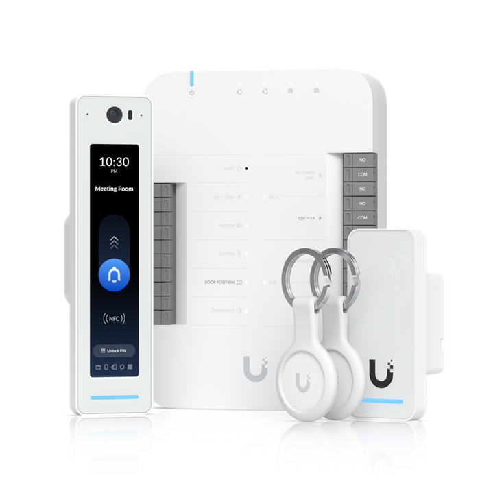 Ubiquiti UniFi Access Gen 2 Pro Starter Kit - Comprehensive UniFi Access Starter Kit - UniFi Dream Machine Pro required, UA-G2-SK-Pro