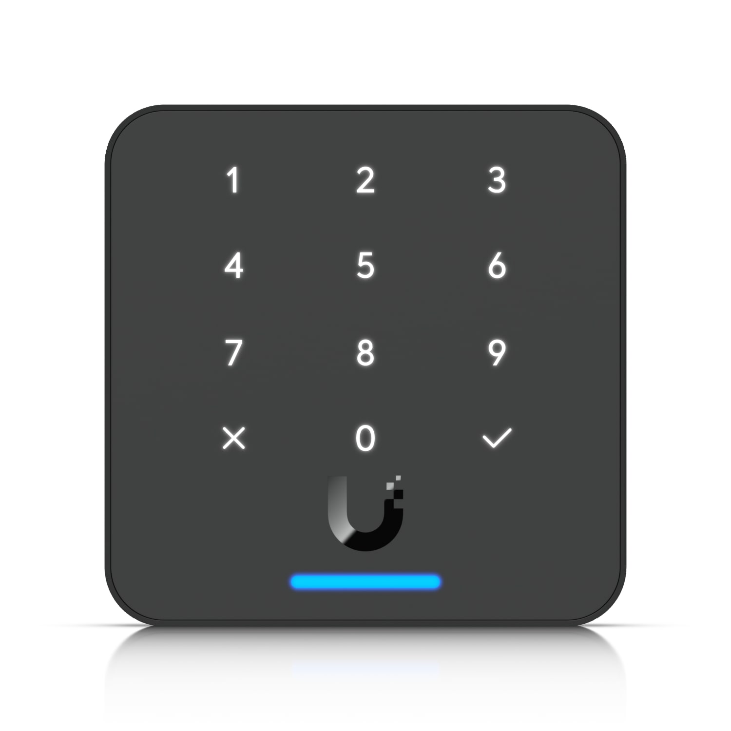 Ubiquiti Reader Flex, Black,Third-generation NFC Card Reader With A Keypad & Apple Touch Pass Support, Outdoor IP55, Power via POE, UA-G3-Flex-B