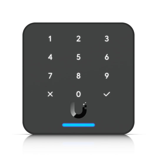 Ubiquiti Reader Flex, Black,Third-generation NFC Card Reader With A Keypad & Apple Touch Pass Support, Outdoor IP55, Power via POE, UA-G3-Flex-B