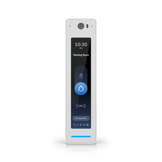 Ubiquiti G3 Reader Pro, White, Third-generation, Indoor/Outdoor NFC Reader & Intercom With Apple Touch Pass Support, Outdoor IP55, UA-G3-PRO-W