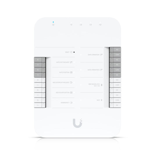 Ubiquiti Gate Hub,Advanced Gate Hub Enabling Seamless Gate Access Control Via Connected Access Readers/Intercom, UA-Hub-Gate