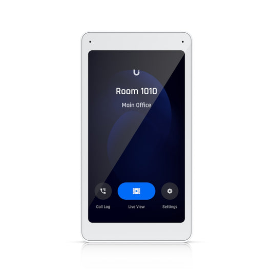 Ubiquiti Intercom Viewer, Display Pair With Access Intercom For Visitor Screening & Remote Access Control, Allow Multiple Location, PoE, UA-Intercom-Viewer