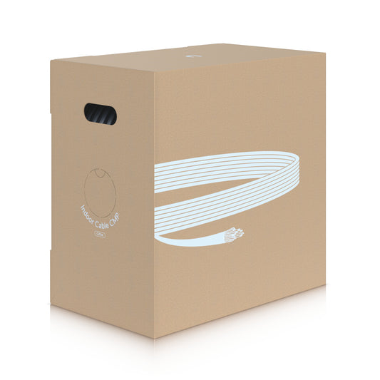 Ubiquiti UniFi Indoor Cable Cat6A CMP, Category 6A Ethernet Cable, High-Speed Deployments In Environments, Require Plenum-Rated Cabling, UACC-Cable-C6A-CMP