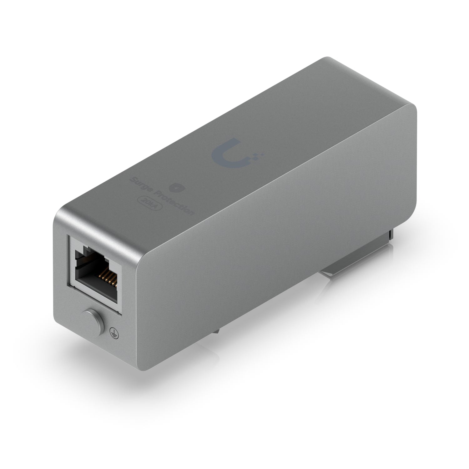 Ubiquiti Ethernet Surge Protection,Bidirectional Protection 10 GbE, PoE++,20kA Surge Discharge Indoor Instal,Wall/DIN Rail Mount,Multiple Grounding, UACC-ETH-SP-DIN