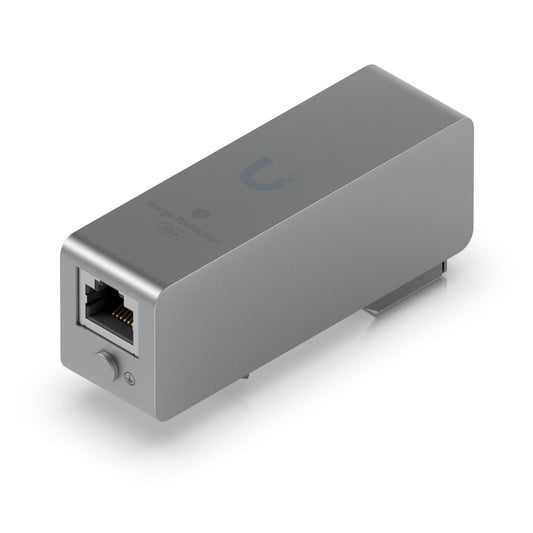 Ubiquiti Ethernet Surge Protection,Bidirectional Protection 10 GbE, PoE++,20kA Surge Discharge Indoor Instal,Wall/DIN Rail Mount,Multiple Grounding, UACC-ETH-SP-DIN