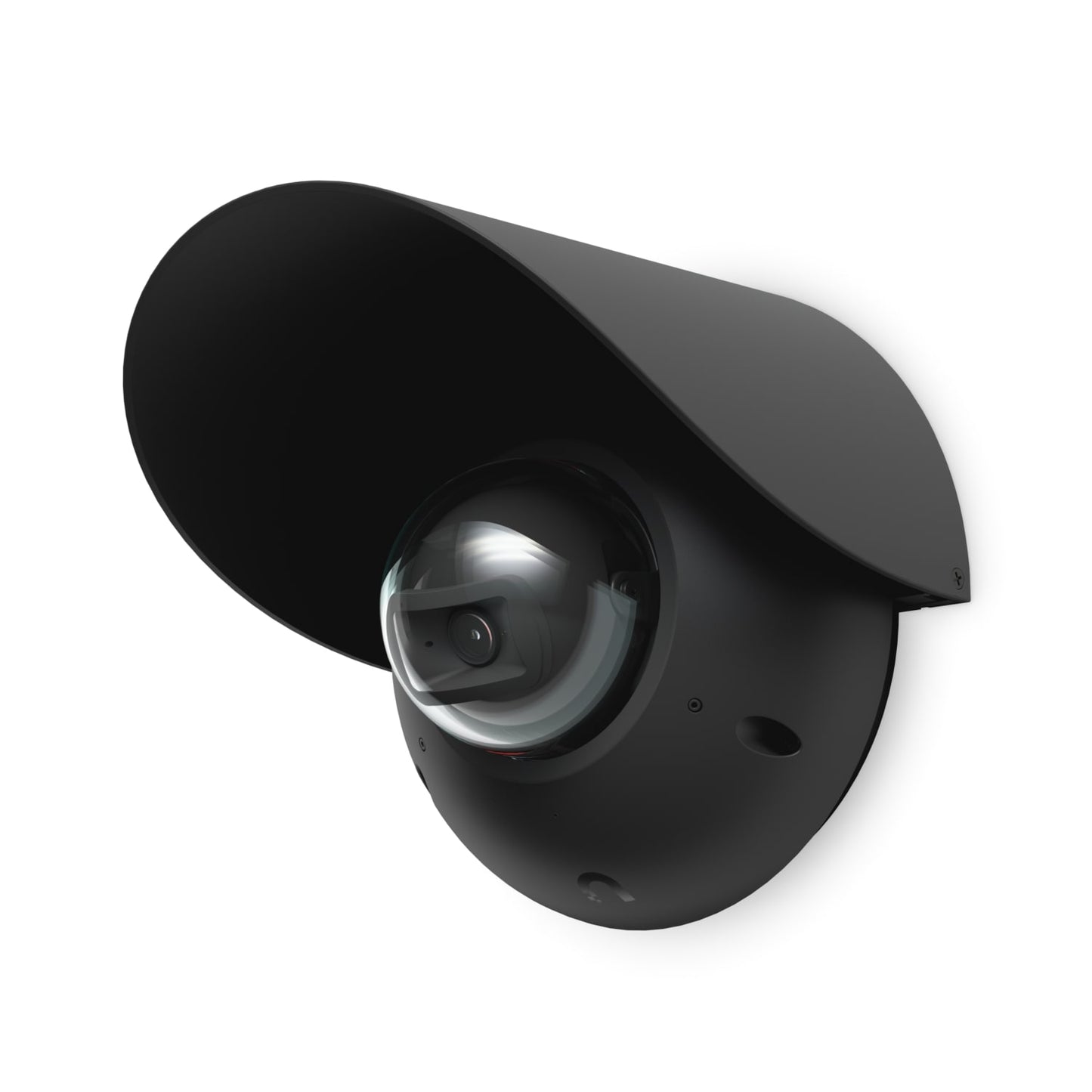 Ubiquiti G6 Dome Camera Weather Shield, Black, G6 Dome Camera Accessory, Optimal Image Quality, Protection Elements, Installed Outdoors, Wall, Pole., UACC-G6-Dome-WS-B