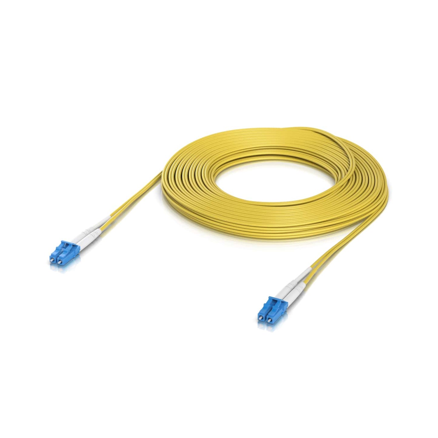 Ubiquiti OS2 Duplex LC UPC Fiber Patch Cable, Length 15M, Lightweight Fiber Patch Cable For Up To 100G Connections,, UACC-OFC-S2-LULU-15M