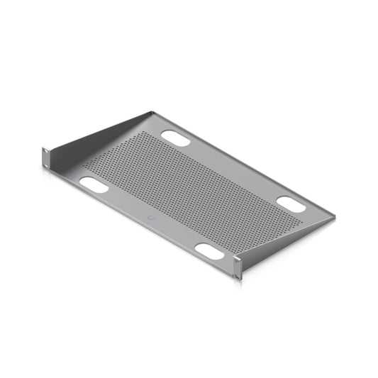 Ubiquiti Fixed Rack Shelf, 1U Fixed Cantilever Shelf For Mounting Non-RackMount Devices In Standard 19' Racks, UACC-Rack-Shelf-CLV