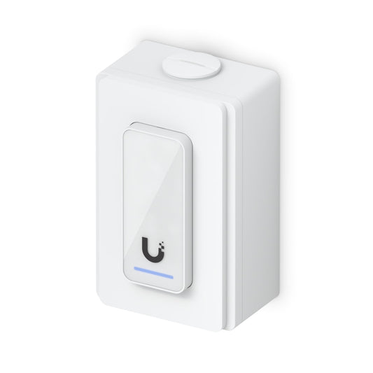 Ubiquiti Reader Junction Box,White, For UniFi Access Readers & Intercom Viewers, Support Flat Surface Mounting & Attachment to 3/4' Conduit, UACC-Reader-JB-W