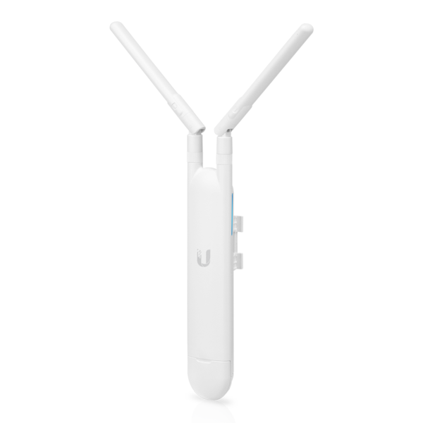 Ubiquiti UniFi AC Mesh Outdoor Access Point, 2.4GHz @ 300Mbps, 5GHz @ 867Mbps, 1167Mbps Total, Dual Omni Antennas, UAP-AC-M