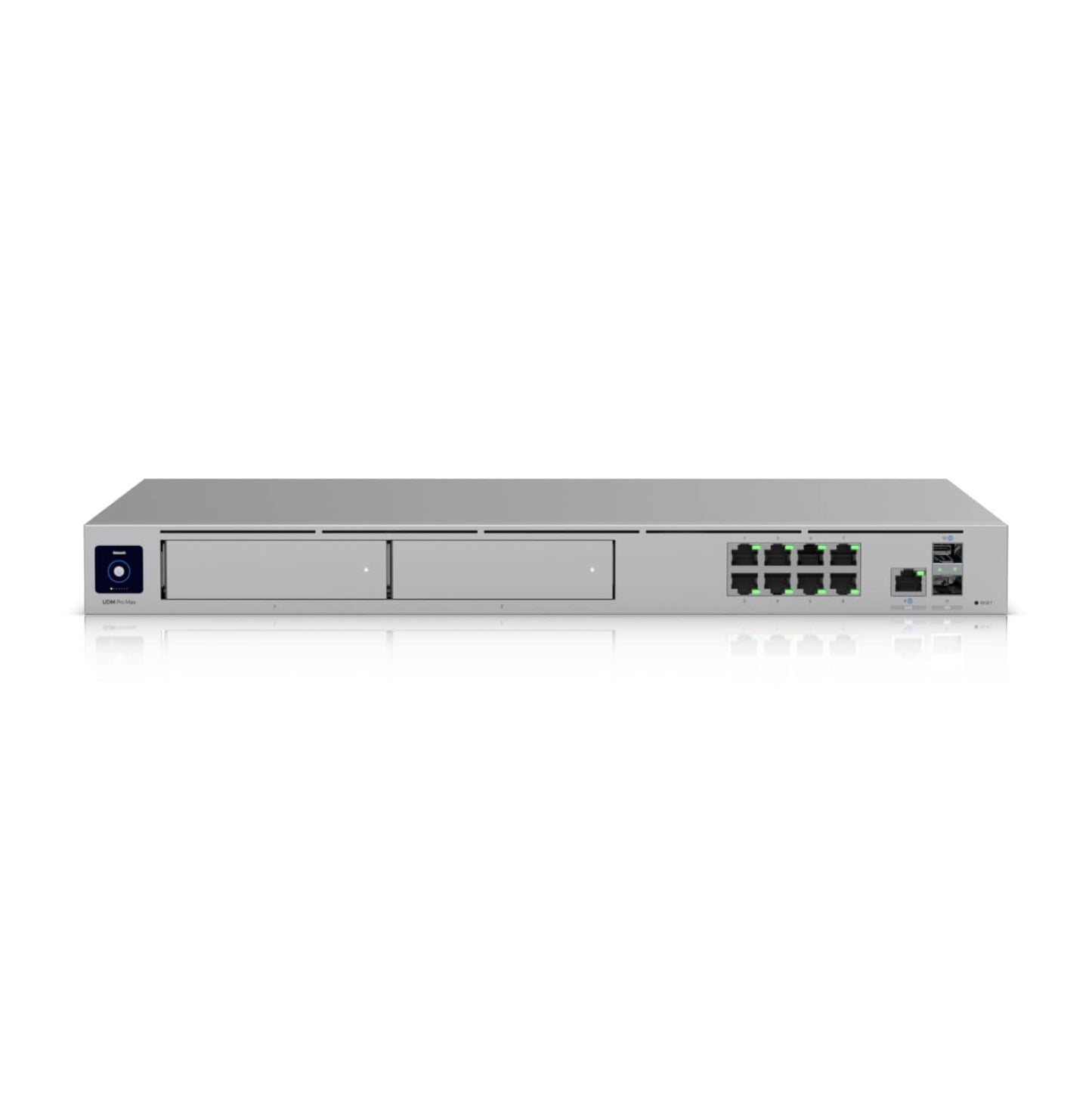 Ubiquiti Dream Machine Pro Max, Professional-grade, Rack-mount Cloud Gateway,10 Gbps Multi-WAN Load Balancing, 2 NVR Drive Bays Design, UDM-Pro-Max