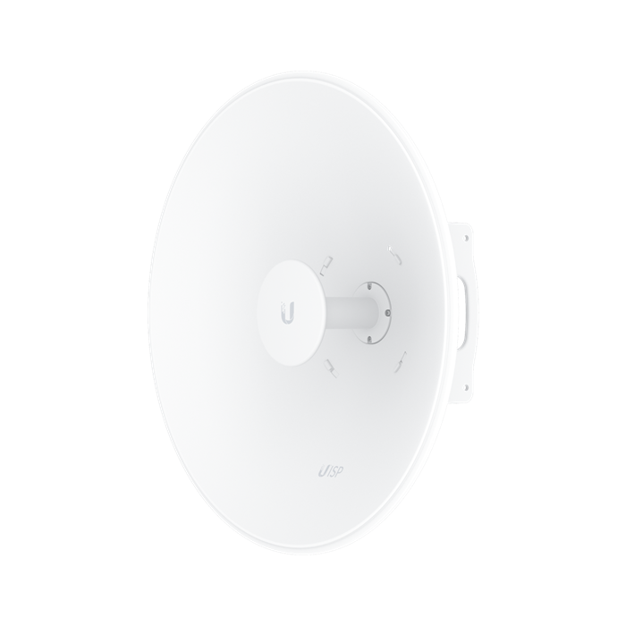 Ubiquiti UISP Dish, 30 dBi Dish Antenna, 5.15-6.875 GHz Frequency Range, 30+ km PtP Link Range, Compatible AF 5XHD & RP 5AC,, UISP-Dish