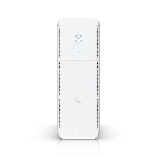 Ubiquiti UniFi UPS Tower, UniFi 1kVA Uninterruptible Power Supply,10 outlets, Swappable Battery, 108Wh, (300W) Runtime 7 minutes, UniFi Alarm Ready, UPS-Tower