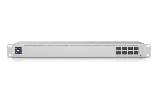 Ubiquiti UniFi USW-Aggregation, 8-port 10G SFP+ Aggregation Switch, Layer 2 Switch, Fanless, 1U Rackmount