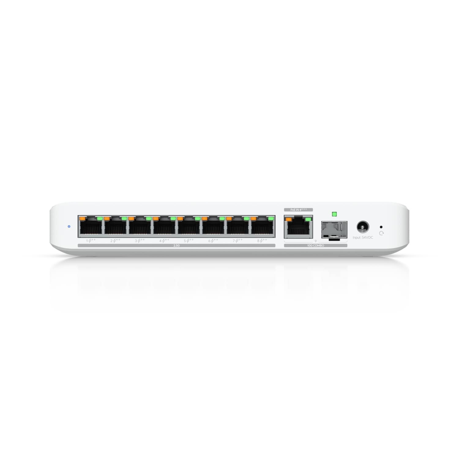 Ubiquiti Flex 2.5G PoE, 8-port 2.5 GbE PoE++ Switch,10 GbE RJ45/SFP+ Combination Uplink Port,Powered With PoE+++ & PSU (Sold Separately ), USW-Flex-2.5G-8-PoE