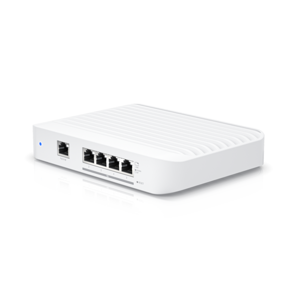 Ubiquiti UniFi Switch Flex XG - Layer 2 Switch with (4) 10GbE RJ45 Ports and (1) GbE, 802.3at PoE+ RJ45 Input,, USW-Flex-XG