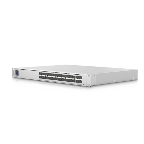Ubiquiti UniFi Aggregation Switch Pro, 28-port 10G SFP+ & 4-port 25G SFP28 Ports, Layer 3 Switch, 760Gbps Switching Capacity,, USW-Pro-Aggregation