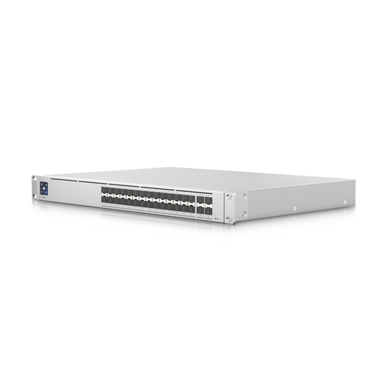 Ubiquiti UniFi Aggregation Switch Pro, 28-port 10G SFP+ & 4-port 25G SFP28 Ports, Layer 3 Switch, 760Gbps Switching Capacity,, USW-Pro-Aggregation