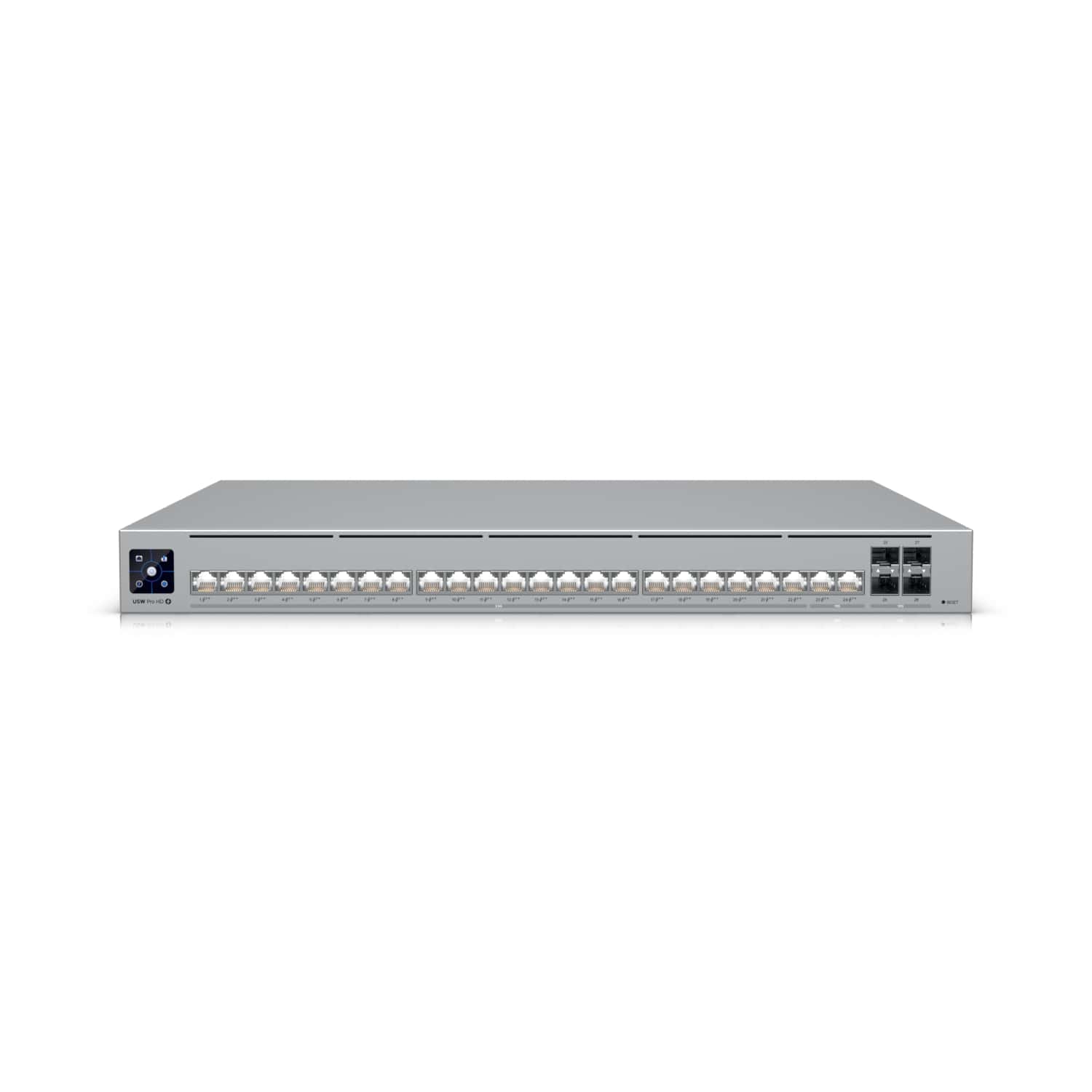 Ubiquiti Pro HD 24 PoE,Professional-grade, Layer 3 Etherlighting Switch, (2) 10 GbE PoE++, (22) 2.5 GbE PoE++, (4) 10G SFP+ Ports., USW-Pro-HD-24-PoE