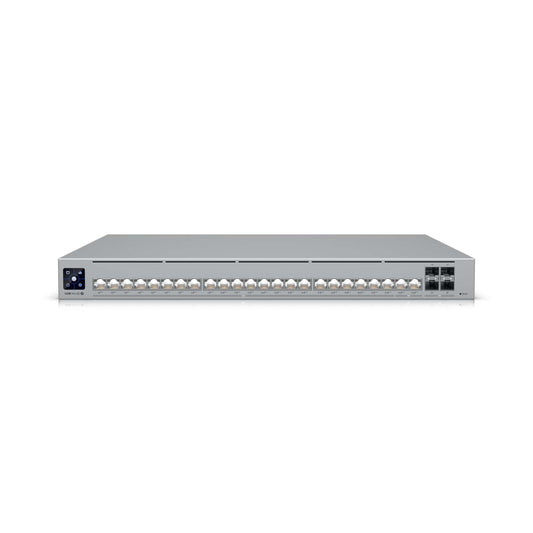 Ubiquiti Pro HD 24 PoE,Professional-grade, Layer 3 Etherlighting Switch, (2) 10 GbE PoE++, (22) 2.5 GbE PoE++, (4) 10G SFP+ Ports., USW-Pro-HD-24-PoE