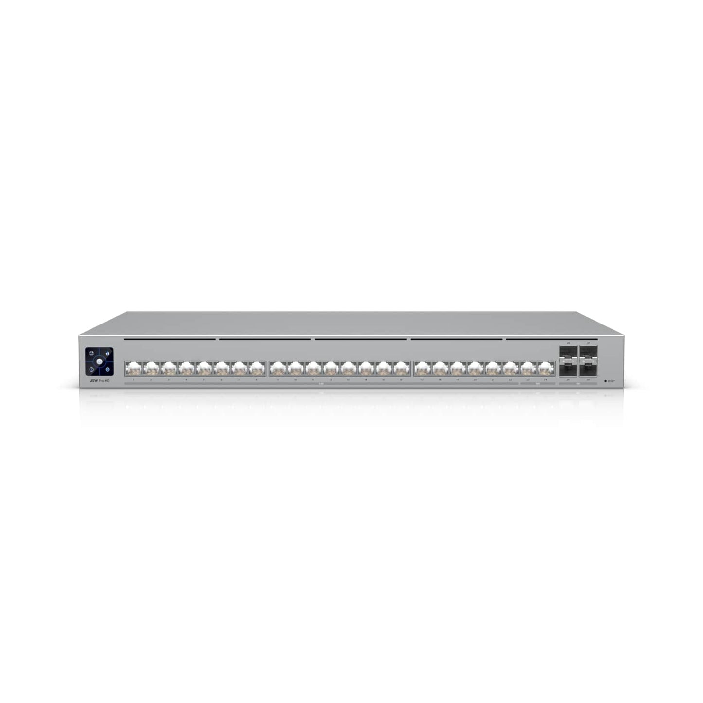 Ubiquiti Pro HD 24, Professional-grade, Layer 3 Etherlighting Switch,(2) 10 GbE, (22) 2.5 GbE, (4) 10G SFP+ Ports,