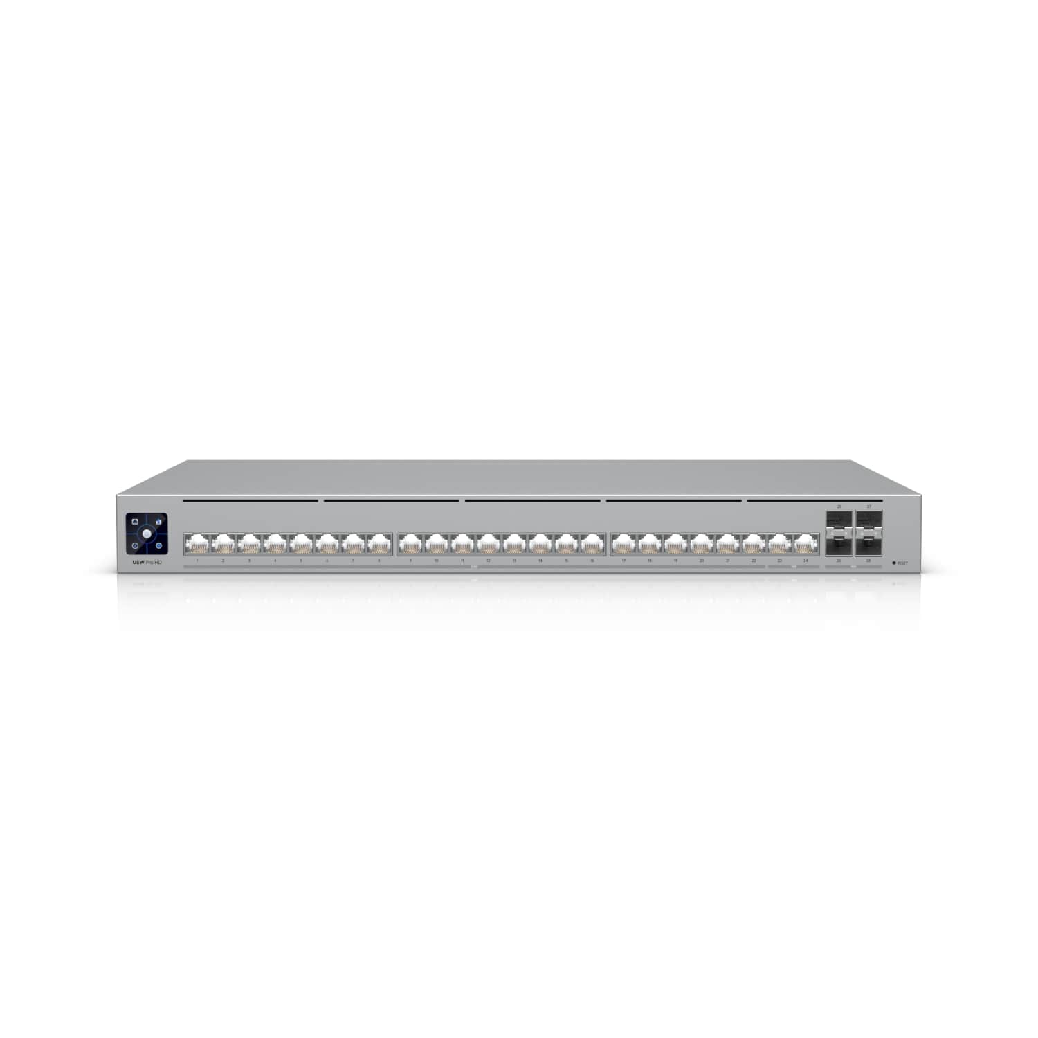 Ubiquiti Pro HD 24, Professional-grade, Layer 3 Etherlighting Switch,(2) 10 GbE, (22) 2.5 GbE, (4) 10G SFP+ Ports,, USW-Pro-HD-24
