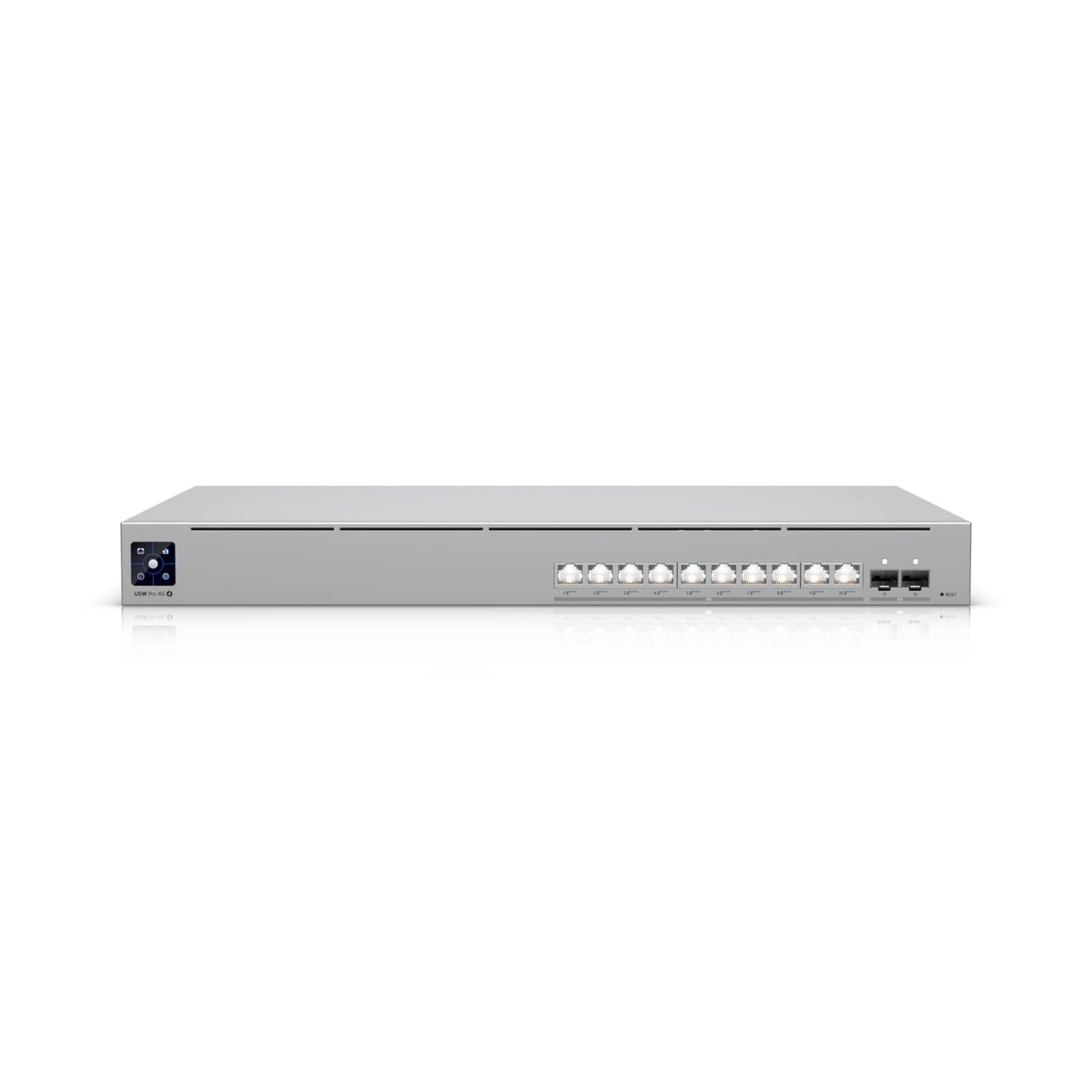Ubiquiti Pro XG 10 PoE, 1U,Professional-grade 10-port, Layer 3 Etherlighting PoE+++ Switch,(10) 10 GbE and (2) 10G SFP+ Ports,, USW-Pro-XG-10-PoE