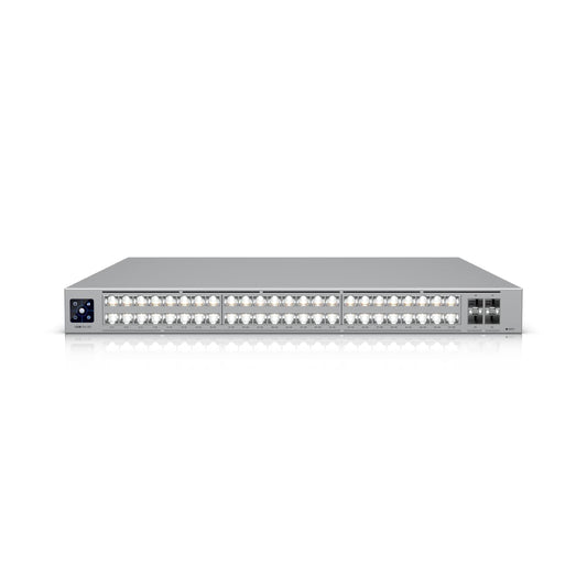 Ubiquiti Pro XG 48, Professional-grade, 48-port Layer 3 Etherlighting Switch, (32) 10 GbE, (16) 2.5 GbE, (4) 25G SFP28 Ports, DC Power Backup Ready, USW-Pro-XG-48
