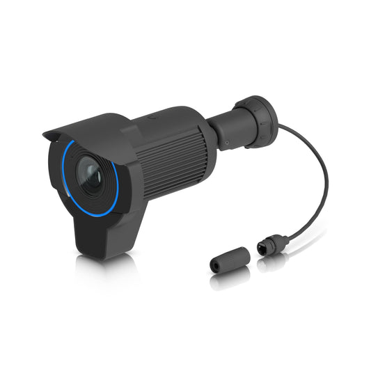 Ubiquiti UniFi Protect Specialized 4K Camera,Black,3x Optical Zoom&Long-range IR Night Vision Optimized,Recognize License Plates On Vehicle Up 90 km/h, UVC-AI-LPR-B