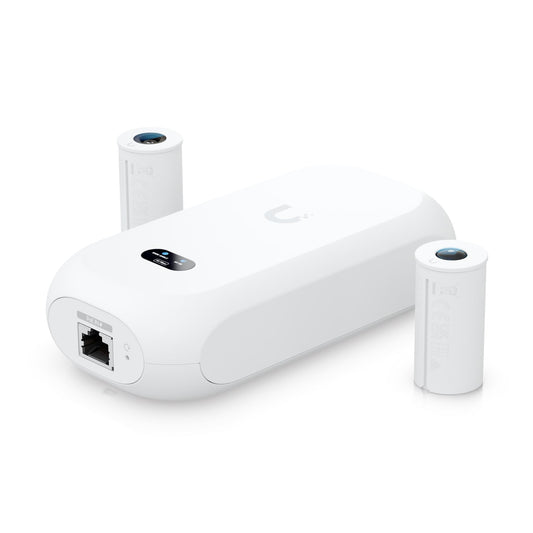 Ubiquiti Camera 8MP Wide Angle Lens (97.5˚ H), 12MP Fisheye 360˚ Lens, Colour LCM Display For Device Status Monitoring, UVC-AI-Theta