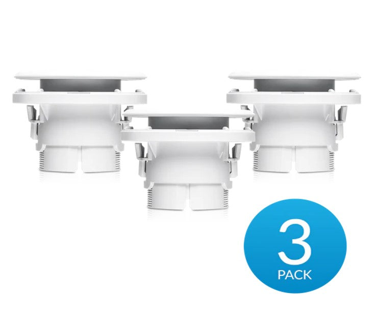 Ubiquiti UVC-G3-FLEX Camera Ceiling Mount Accessory, 3-pack, Compatible with G3 Flex & G5 Flex, UVC-G3-F-C-3