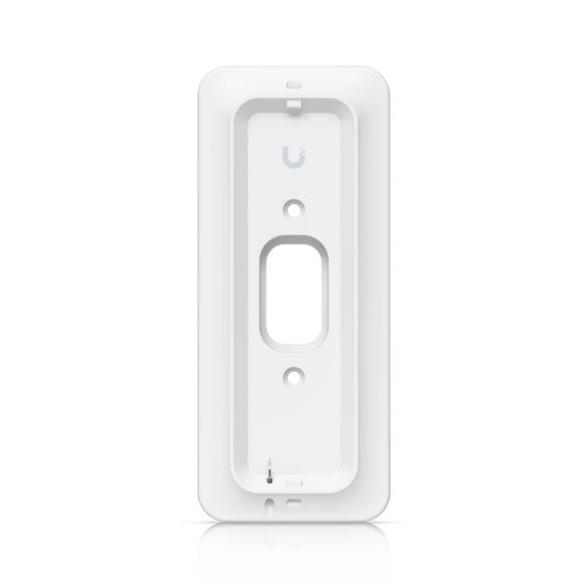Ubiquiti G4 Doorbell Pro PoE Gang Box Mount, White,Secure, Flat/ 25° Angled Wedge Angled Mounting Plate, Compatible NHU-UVC-G4-DBELL-POE, UACC-G4 Doorbell Pro PoE-Gang Box-White