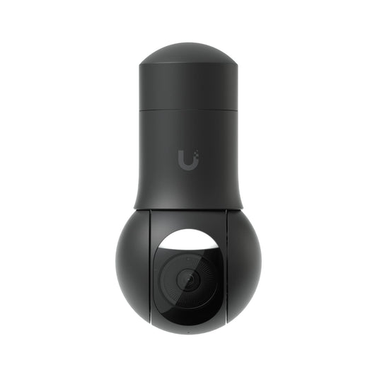 Ubiquiti UniFi Protect G5 PTZ Camera, Black, Compact, Weatherproof 2K HD, IP66, Remote Pan-tilt-zoom Control, Automatic Person Tracking., UVC-G5-PTZ-B