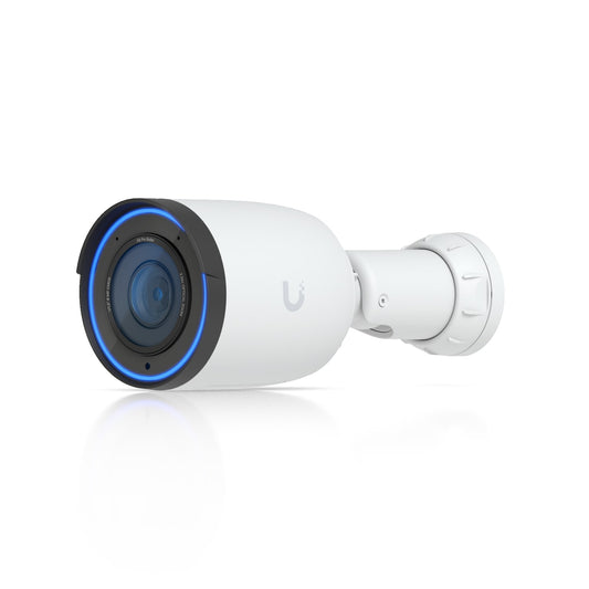 Ubiquiti G6 Pro Bullet, White All-Weather 4K PoE+ Camera, Multi-TOPS AI Engine, 2.36x Optical Zoom, Large 1/1.2'CMOS Sensor,Long-Range IR Night Vision, UVC-G6-PRO-BULLET-W