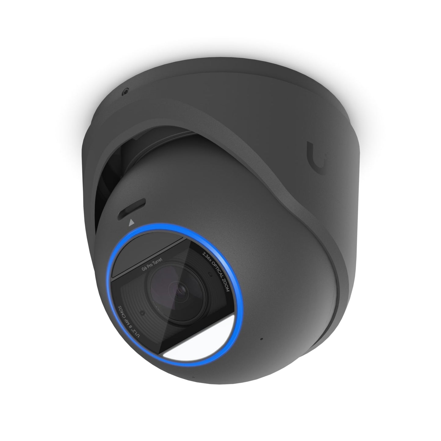 Ubiquiti G6 Pro Turret, Black, All-Weather Tamper-Resistant 4K PoE+Cam, AI Engine, 2.36x Optic Zoom,1/1.2'CMOS, Light Clarity,L-Range IR Night Vision, UVC-G6-Pro-Turret-B