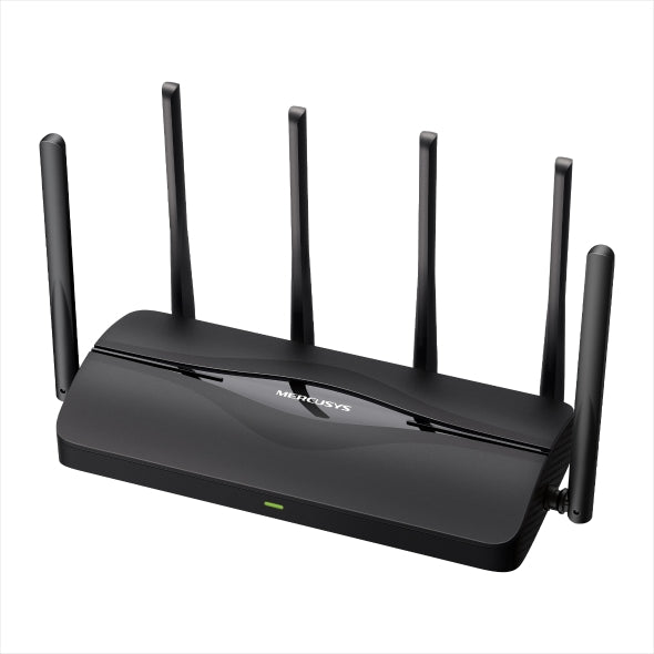 TP-LINK Mercusys MR37BE BE6500 Dual-Band Wi-Fi 7 Router, 1x 2.5 Gbps WAN port, 1x 2.5 Gbps LAN port and 2x 1 Gbps LAN ports