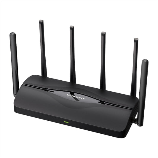 TP-LINK Mercusys MR37BE BE6500 Dual-Band Wi-Fi 7 Router, 1x 2.5 Gbps WAN port, 1x 2.5 Gbps LAN port and 2x 1 Gbps LAN ports