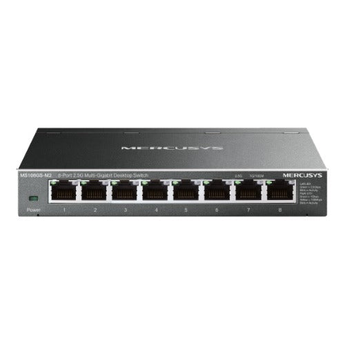 TP-LINK Mercusys MS108GS-M2 8-Port 2.5G Multi-Gigabit Desktop Switch