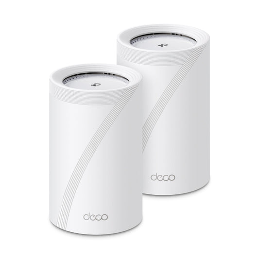 TP-Link Deco BE68 BEBE 14000 Tri-Band Whole Home Mesh Wi-Fi 7 System(2-pack) BE14000, Wi-Fi 7, Tri-Band 6/5/2.4GHz, AI Mesh, 8 antennas, 10G+2.5G LAN, Deco BE68(2-pack)