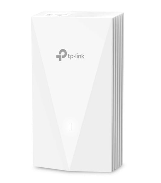 TP-Link EAP655-Wall Omada AX3000 Wall Plate WiFi 6 Access Point, 574Mbps at 2.4 GHz + 2402 Mbps at 5 GHz, 2x Internal Antennas