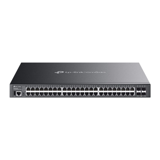 TP-Link SG5452XMPP Omada 48-Port Gigabit Stackable Lite L3 Managed PoE++ Switch with 4x 10G Slots