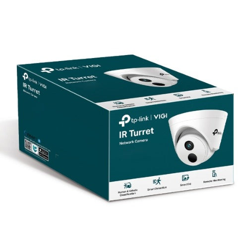 TP-Link VIGI 4MP C440I(2.8mm) IR Turret Network Camera, 2.8mm Lens, Corridor Mode, Smart Detection, 3YW, VIGI C440I(2.8mm)