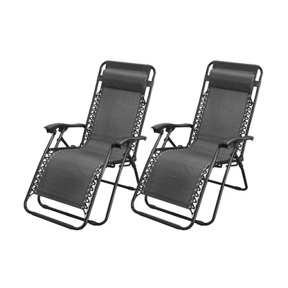 Lenoxx Zero Gravity Chair Pack of 2 - OF430