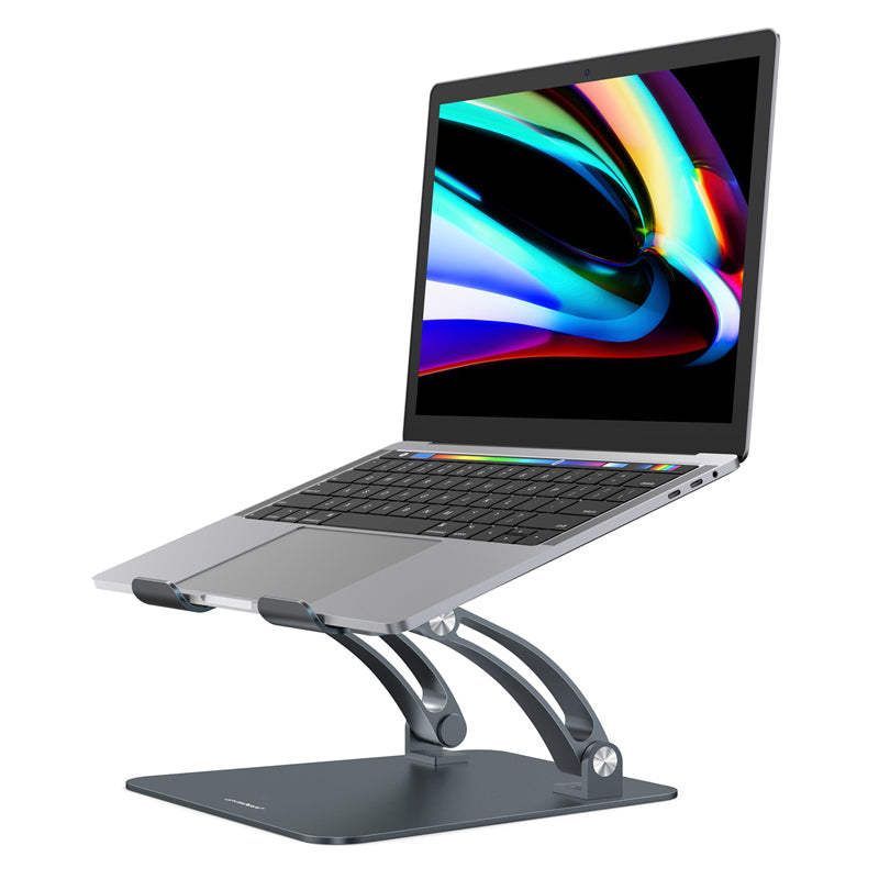 mbeat Stage S6 Adjustable Elevated Laptop and MacBook Stand Elegant and Ergonomic Sleek and Durable Material: Aluminium Alloy, MB-STD-S6GRY