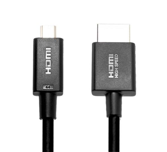 8ware Oxhorn HDMI to Micro HDMI Cable 1.8m - 1.4v 19 (+1) pins A Male to D Male 34AWG, 100% copper wire, OD4.2mm RoHS, H-MicroH 02