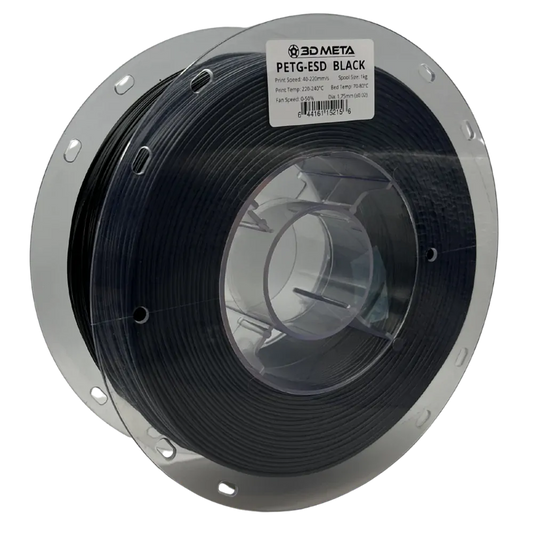 3D Meta PETG-ESD Black 1KG Spool PETG-ESD-BLACK