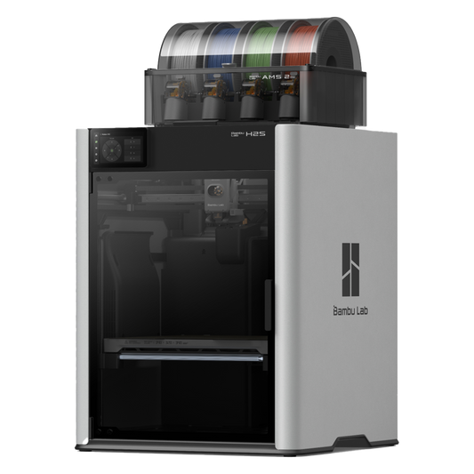 Bambu Lab H2S 3D Printer Combo Enclosed with AMS 2 Pro
