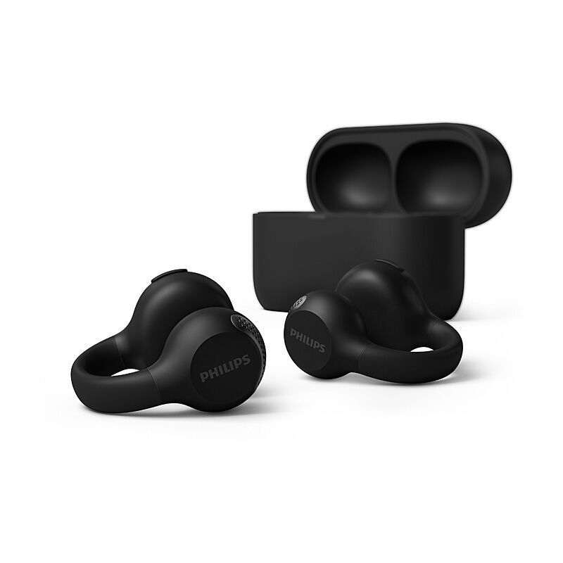 Philips W/less Open Earbuds BK