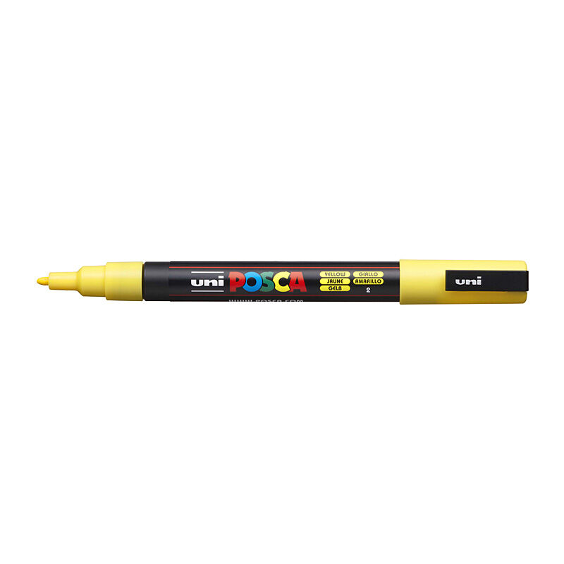 Posca PC-3M Fine Blt Mrkr Yllw